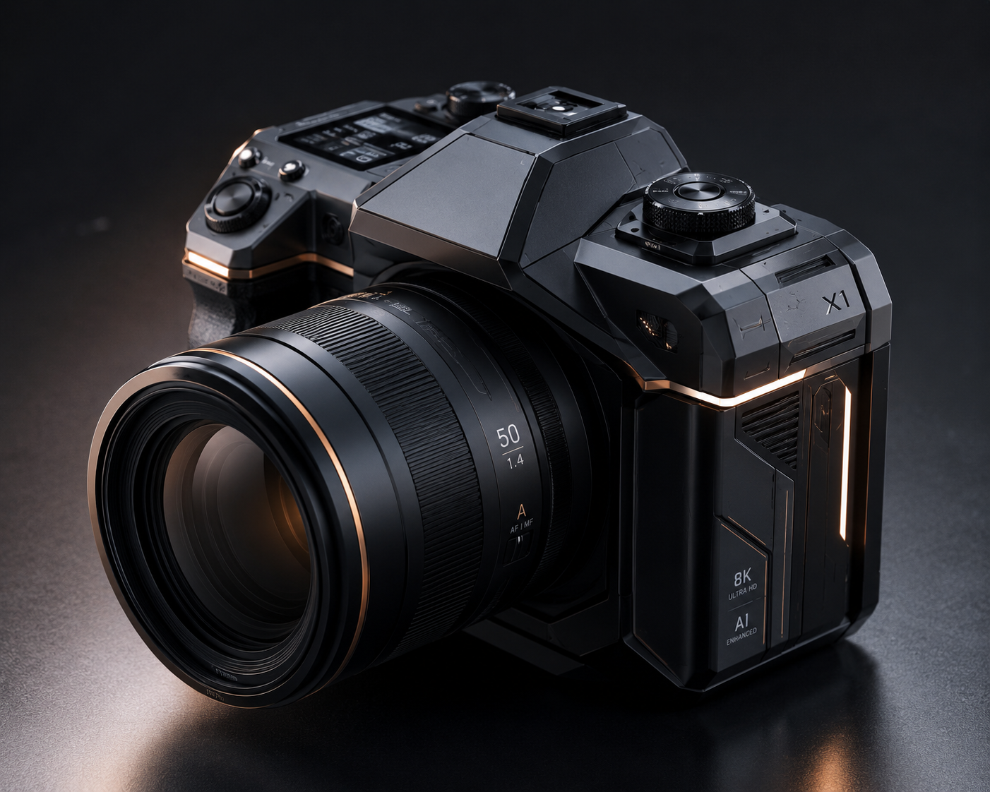Futuristic camera